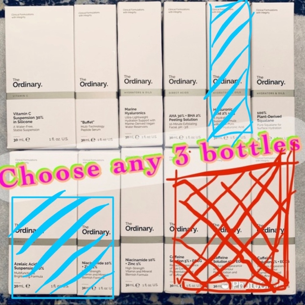 The Ordinary -6 products reserved